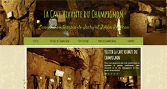 Desktop Screenshot of lechampignon.com
